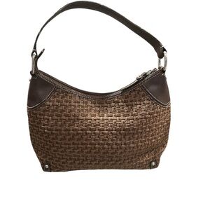 Fossil Raffia Woven Hobo Handbag/Purse